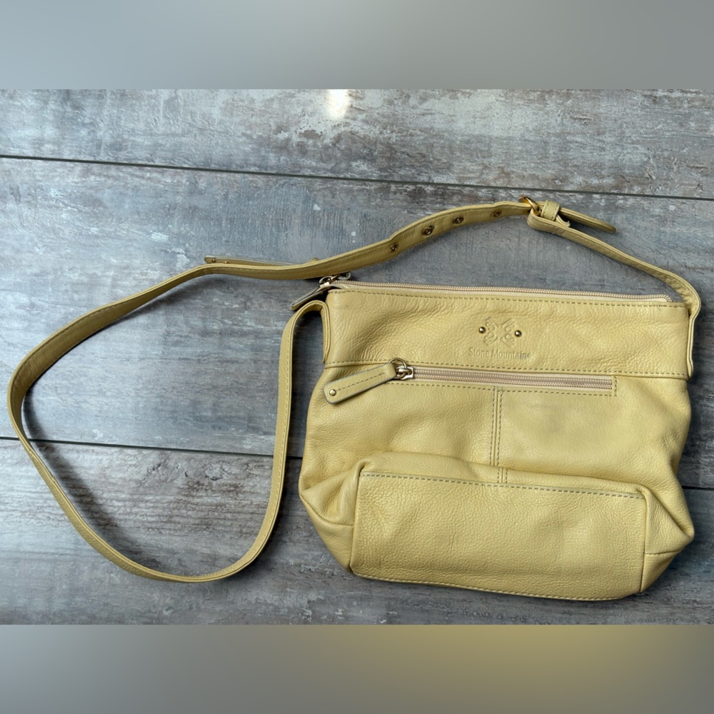 Stone Mountain Accessories Mustard Crossbody Bag